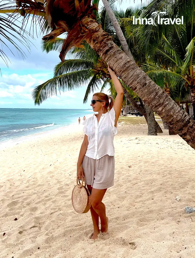 девушка на пляже